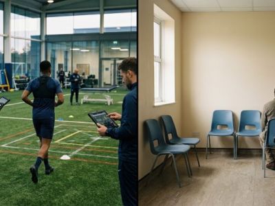 Los futbolistas tienen once profesionales de la salud. ¿Vos conseguís un&nbsp;turno?